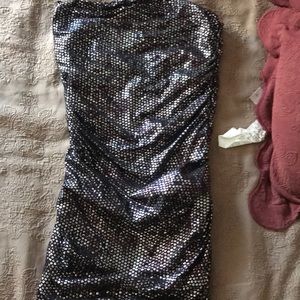 Strapless comfortable going out dress